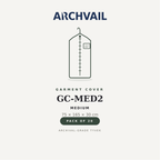 GD-MED2 TYVEK GARMENT COVER (20-PACK)